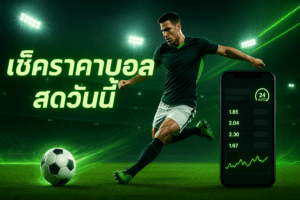 เช็คราคาบอล สดวันนี้