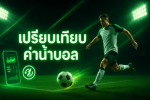เปรียบเทียบ ค่าน้ำบอล